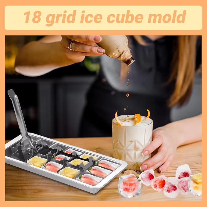 Professional Ice Cube Trays Stainless Steel - Image 2
