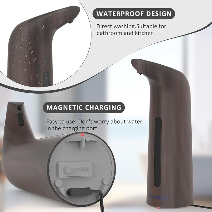 Convenient Automatic Soap Dispenser, 4 Adjustable Levels Touchless Hand - Image 4