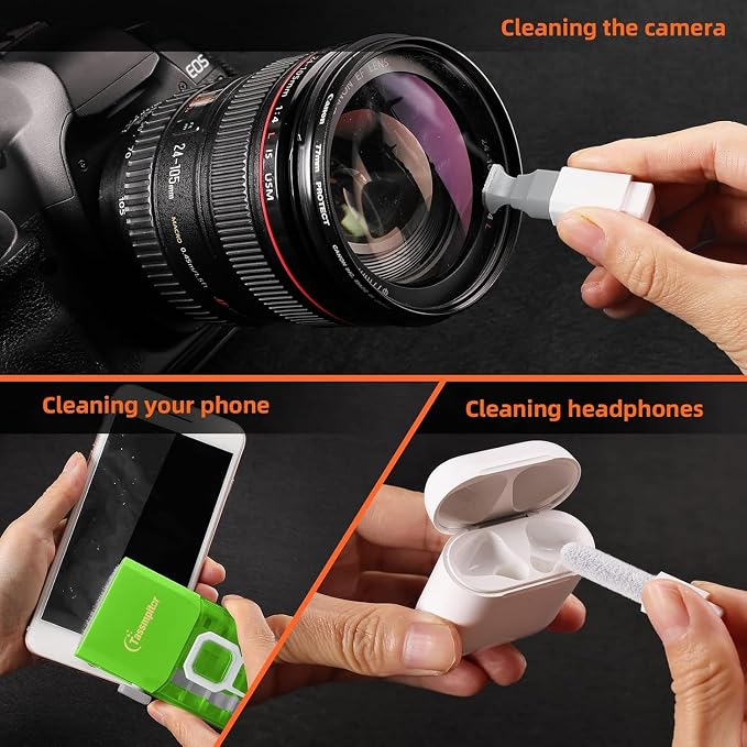 Laptop Screen Keyboard Cleaner Kit, All in 1 Electronics Cleaning Tool - Image 4