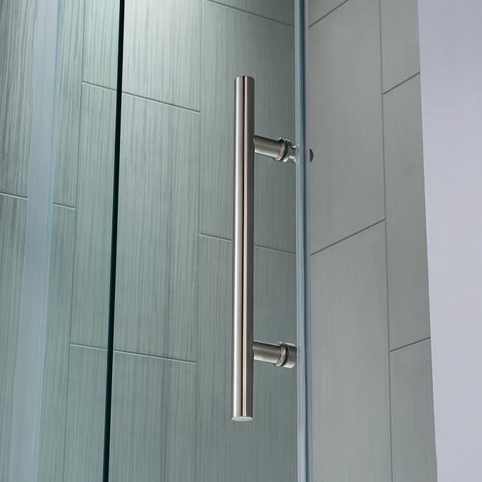 Woodbridge Frameless Bathtub Shower Doors 56-60" Width x 62" Height - Image 11