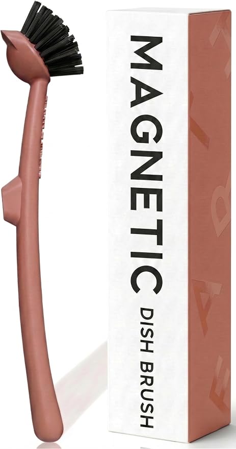 Earth & Mango Magnetic Dish Brush by Earth+%26+Mango