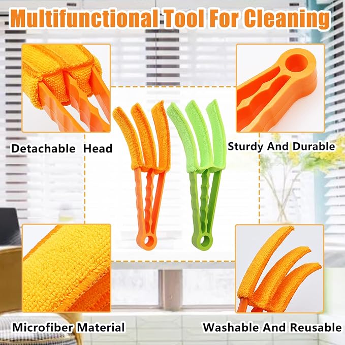 2 Pack 3 Arms Blinds Duster - Image 5