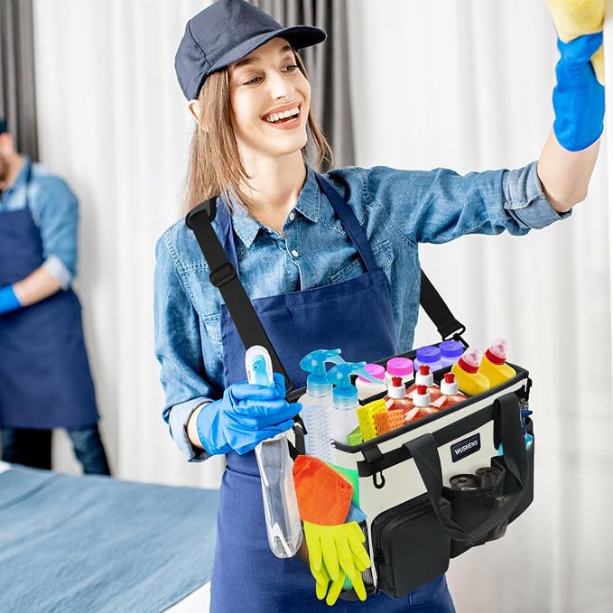 Wearable Cleaning Caddy Bag, Cleaning Supply Tote - Image 4