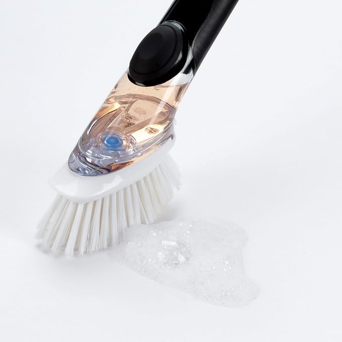 OXO Good Grips Soap Dispensing Dish Brush Refills, 2 Pack, Nylon Bristles - Image 3