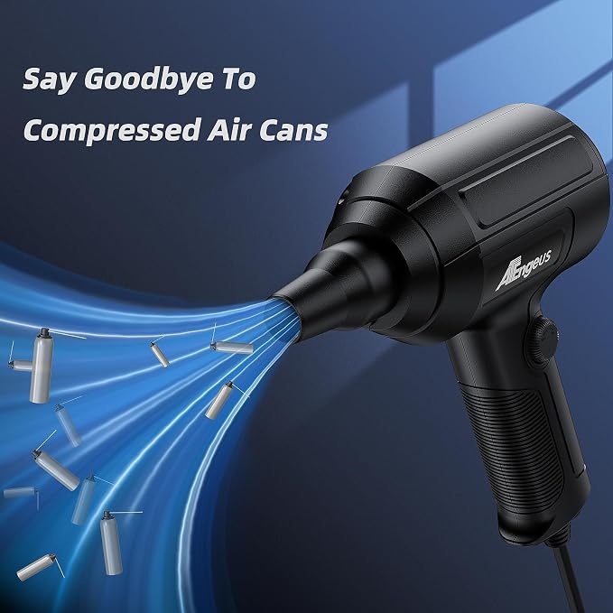 ATEngeus Air Duster, Stepless Speed Electric Air Duster, Keyboard Cleaner - Image 7
