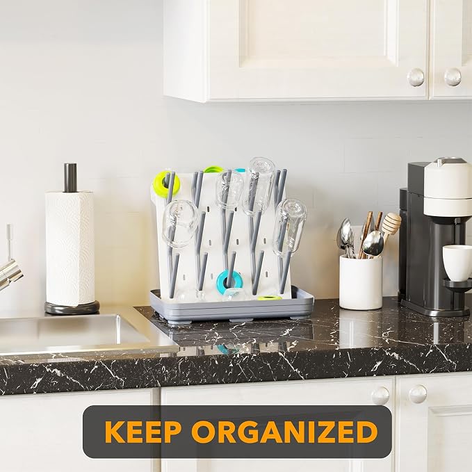 SpaceAid Baby Bottle Drying Rack - Image 7