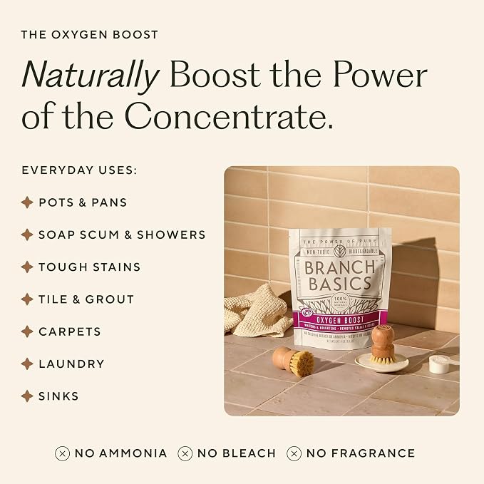 Branch Basics Concentrate + Oxygen Boost | Multi-Surface All Purpose Cleaner - Image 6