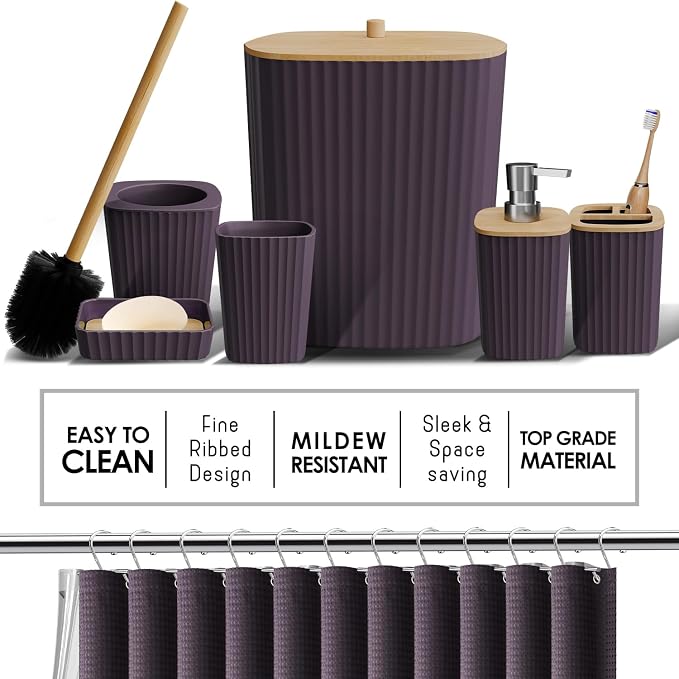 Clara Clark Bathroom Accessories Set - Image 3