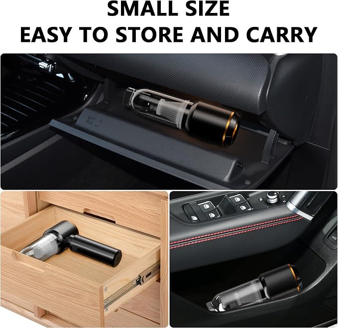 Car Vacuum Cleaner, Handheld Vacuum, 20000PA High Power 4-in-1 Portable - Image 6