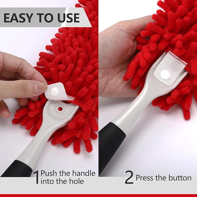 Reusable Microfiber Duster Refills Compatible - Image 4