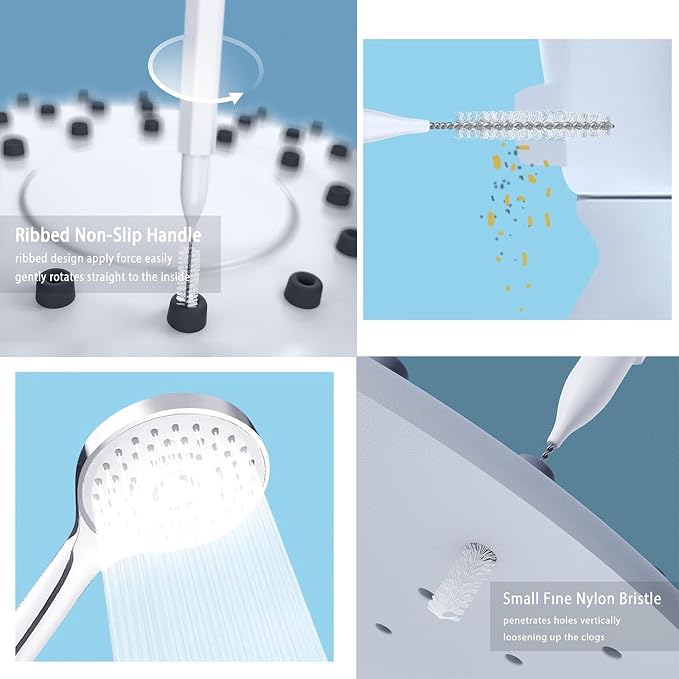 75 Pcs Multiszie Shower Head Cleaner Tool, Shower Head Cleaning Brush - Image 5
