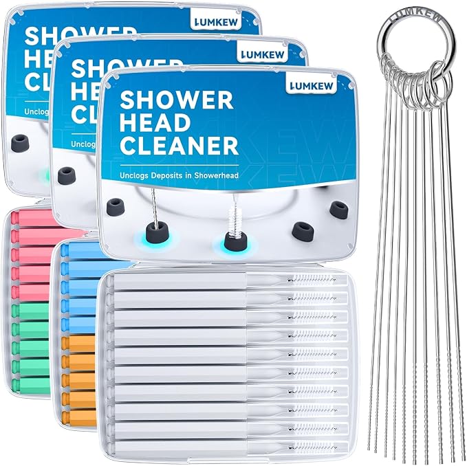 40 Pcs Shower Head Cleaner Picks, Nozzle unclogger Tool by Lumkew