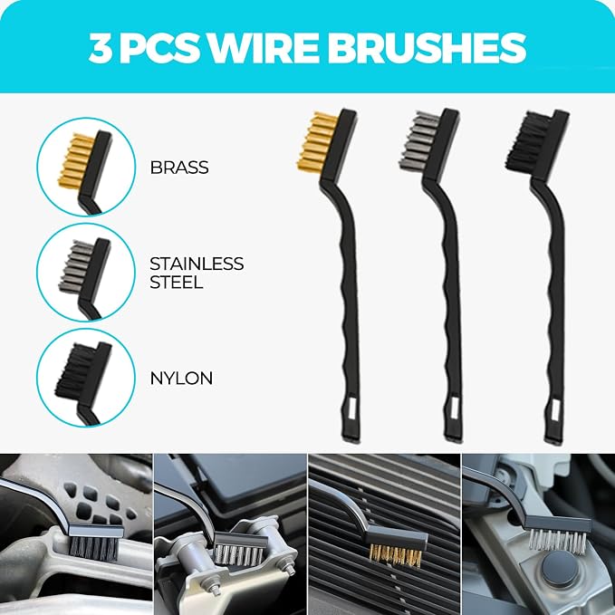 30Pcs Car Detailing Kit, Car Wash Cleaning Kit, Auto Detailing Drill Brush Set - Image 7