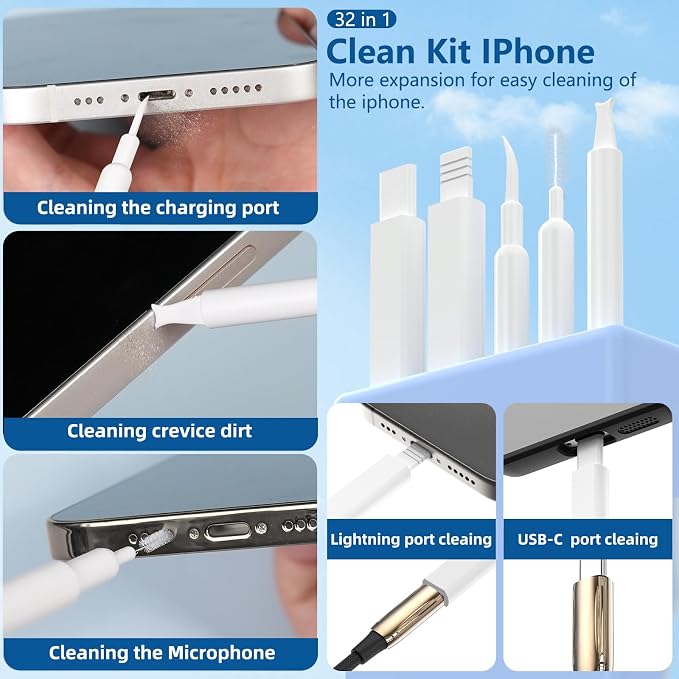32 in 1 Cell Phone Cleaning kit - Image 2