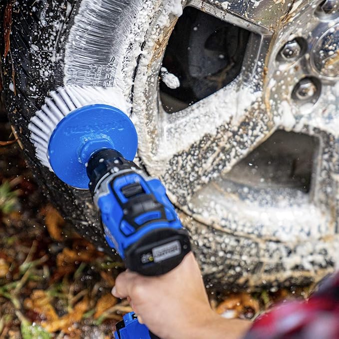 RotoScrub Drill-Powered Cleaning Brushes - Image 8