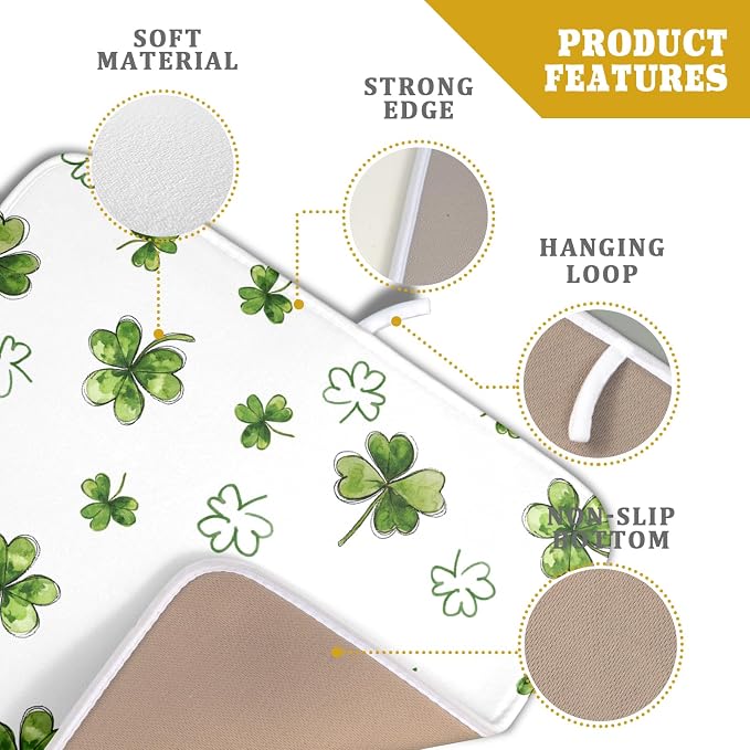 St Patricks Day Dish Drying Mat - Image 4