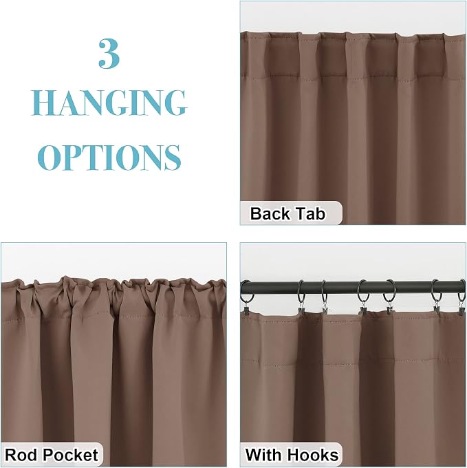 RYB HOME Small Window Curtains - Image 7