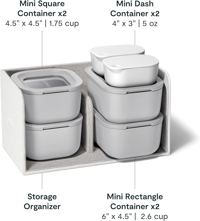 Caraway Mini Food Storage 11pc Set - Image 3