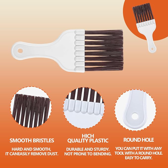 10 Piece Air Conditioner Fin Comb Cleaning Kit AC Coil Cleaning Brush Condenser - Image 4