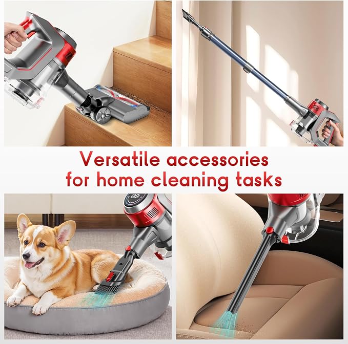 Cordless Vacuum Cleaner, 35Kpa Vacuum Cleaner - Image 8