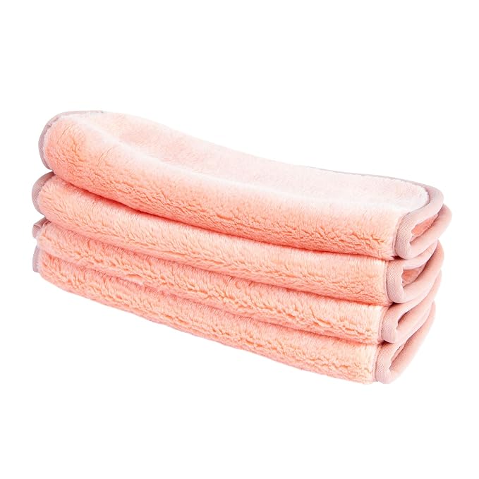 Eurow Reusable Makeup Remover Cloths, Soft Microfiber Face Towels - Image 2