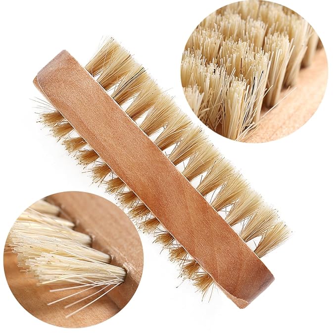 Nail Brush For Cleaning Fingernails, Flexible Bristle Finger Nail Brush To - Image 5