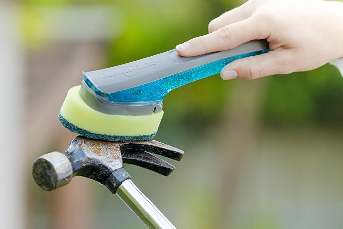 Scotch-Brite Heavy Duty Advanced Soap Control Dishwand Kit, Includes 1 Wand & 5 - Image 9