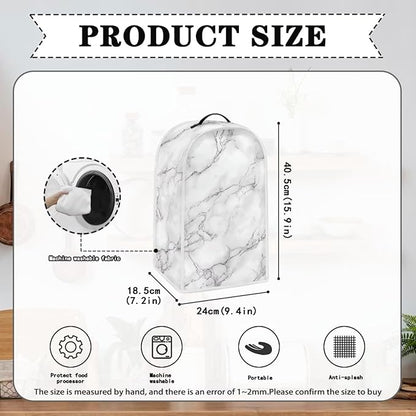 Sunflower Blender Covers for Kitchen Yellow Appliance Cover Washable Anti-Stain Oil-Proof Food Processor Dust Cover Foldable Kitchen Accessory Gift for Friends