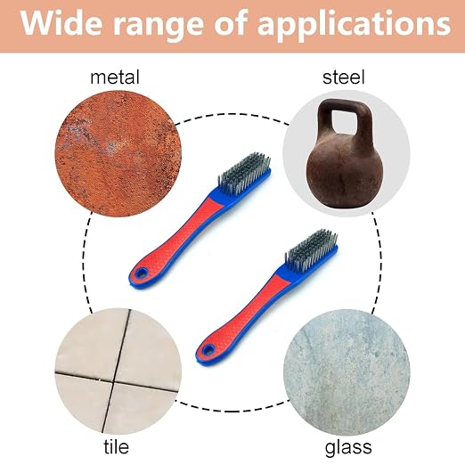 Wire Brushes for Cleaning, Paint Scrubbing - Image 6