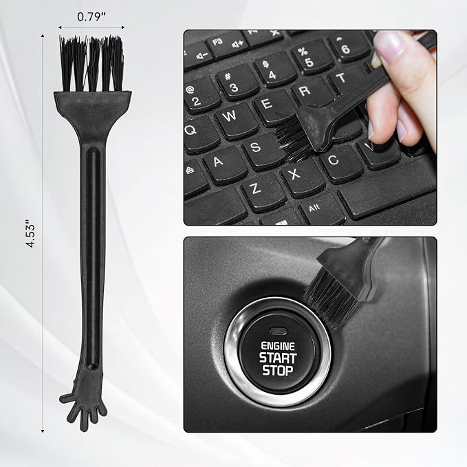 THINKWORK Car Interior Cleaning Kit, Car Duster Interior Detail Brush, - Image 7