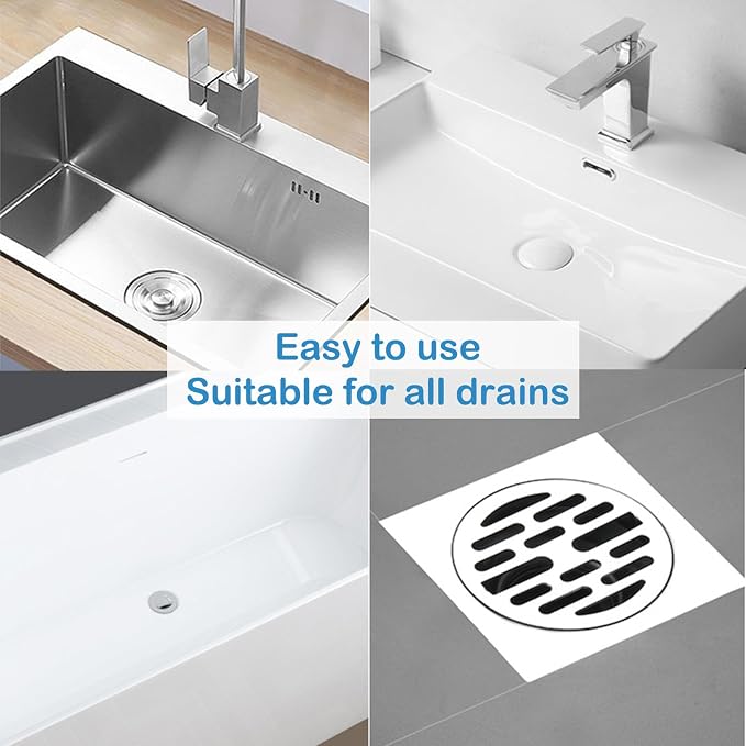 Shower Drain Cover Hair Catcher - Image 6