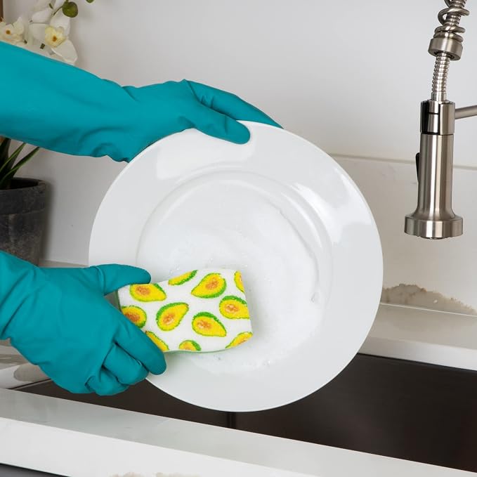 Smart Design Non-Scratch Cellulose Smart Scrub Sponge - Image 2