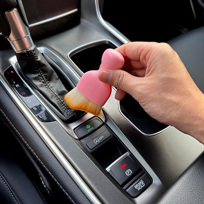 Car Detailing Brush, Soft Bristle Cleaning Brush, Scratch-Free Auto Duster Tool - Image 5