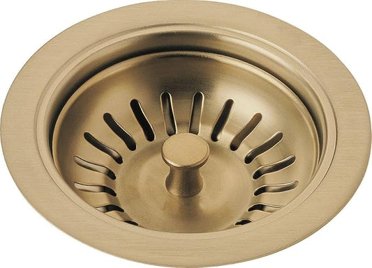 Delta Faucet 72010-CZ Flange and Strainer, Kitchen Sink, Champagne Bronze by DeltaFaucet