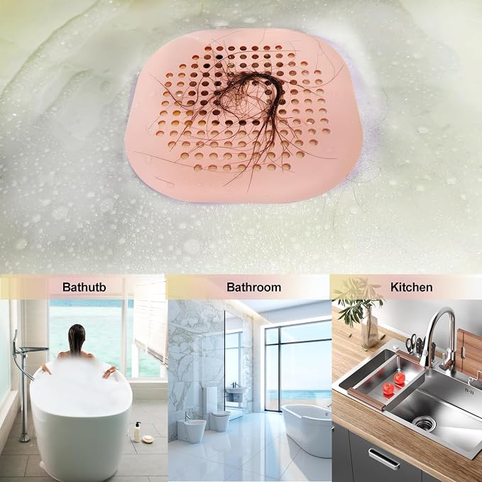 Hair Drain Catcher, Square Drain Cover - Image 5