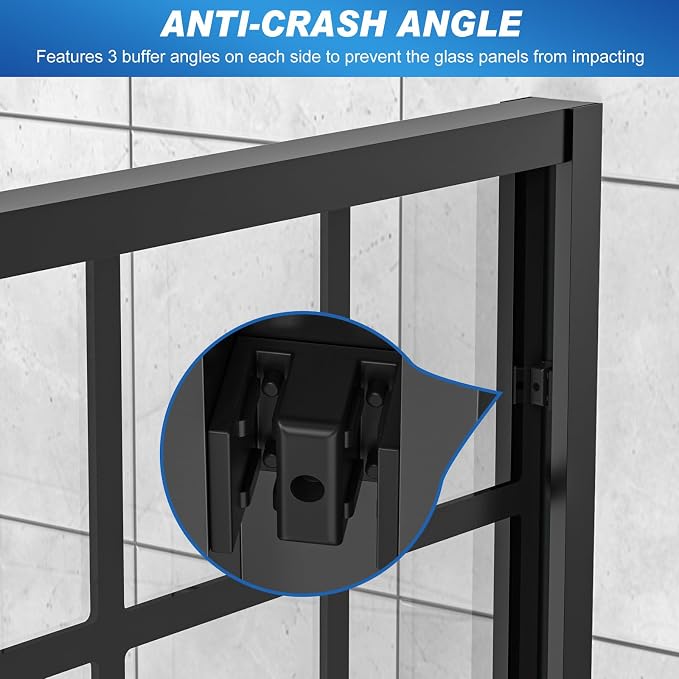 Shower Door, Double Sliding Shower Doors - Image 6