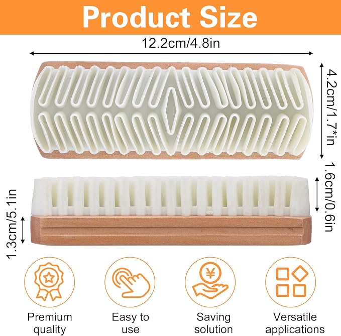2 Pcs Suede Brushes for Shoes, Crepe Shoe Brush and Eraser - Image 5