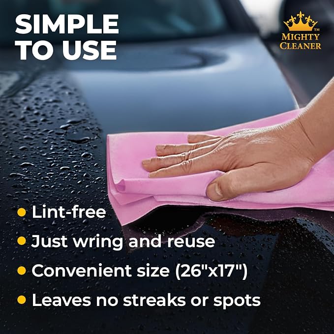 Premium Shammy Cloth for Car Drying - Image 5