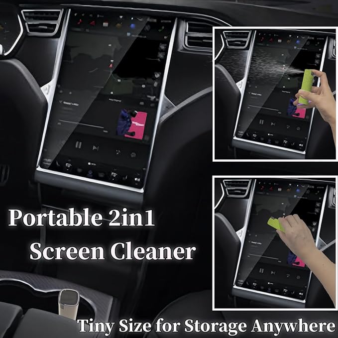 Electronic Touch Screen Cleaner Spray and Wiper, Car Laptop Phone Computer TV - Image 3