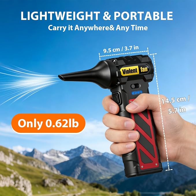 Electric Compressed Air Duster for Car Cleaning 110000 RPM Rechargeable - Image 6