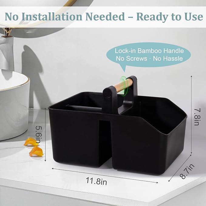 rejomiik Portable Shower Caddy Basket - Image 3