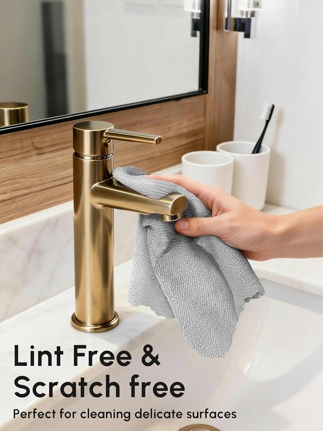 Microfiber Cleaning Cloths Roll, 75 Pack Tear Away Microfiber Towels Roll - Image 4