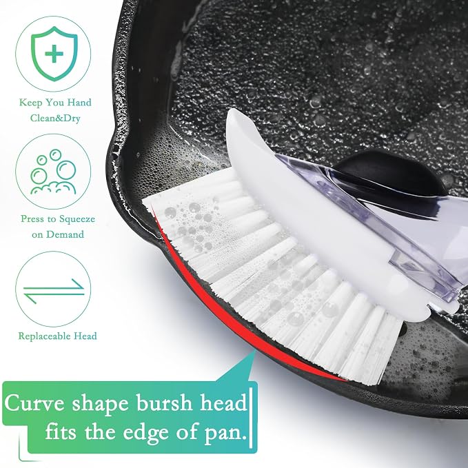 New Brush Refills for OXO New Soap Dispensing Dish Brush - Image 3