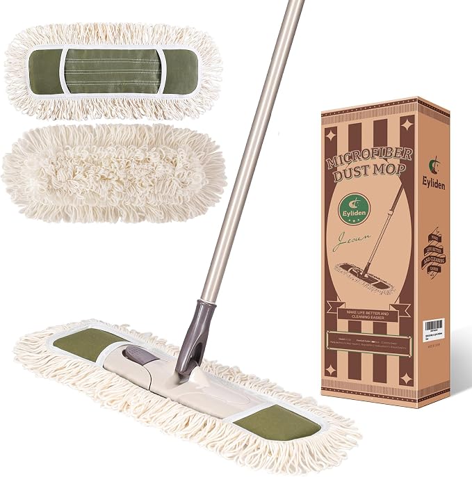 Eyliden Dust Mop with Reusable Washable Pads by Eyliden