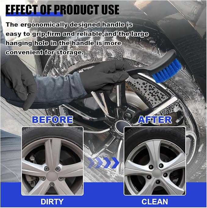 8.3×2.5 Inch Carpet Cleaning Brush, Scrub Brush - Image 5