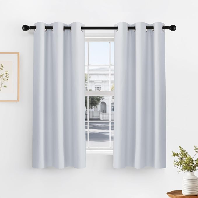 PONY DANCE White Room Darkening Curtains by PONYDANCE