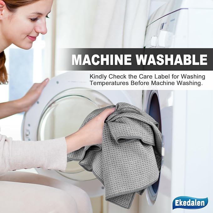 Microfiber Cleaning Cloth Waffle Weave - Image 9
