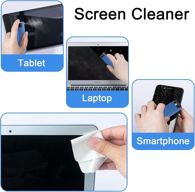 Screen Cleaner Touchscreen Mist Spray, walrfid Cleaning Kit - Image 4
