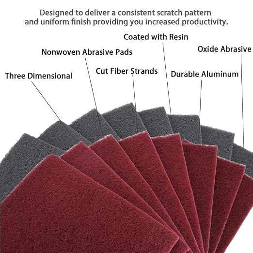6"x9" Automotive Scuff Pad 8 Pack - Image 4