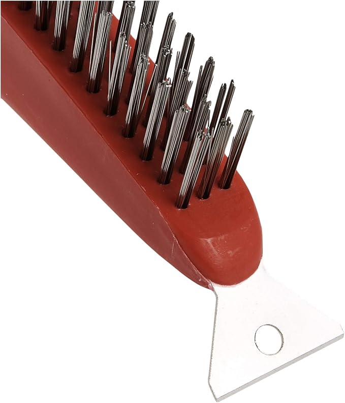 Red Devil 4164 13-Inch Soft Grip Stainless Steel Wire Brush - Image 4